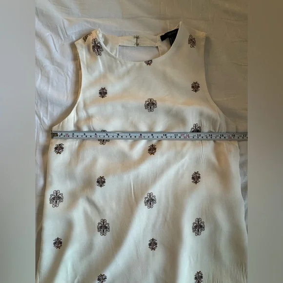 Forever 21 Off White Sleeveless A-Line Sundress - Picture 8 of 13